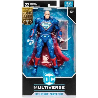 Figura articulada lex luthor traje de poder mcfarlane