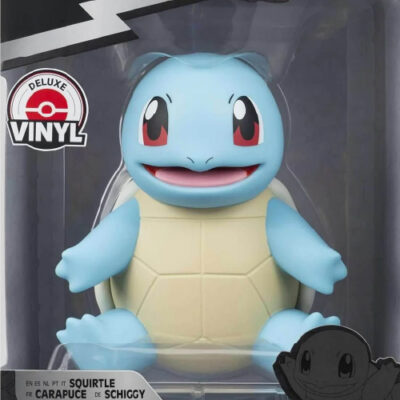 Figura pokemon squirtle deluxe vinyl collector select 20cm