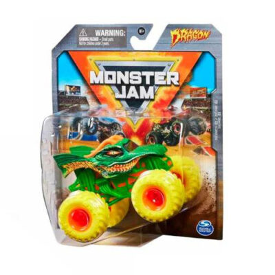 Monster Jam Vehículo Metalico 1 a 64 - Dragon