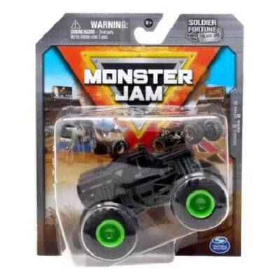 Vehiculo monster jam soldier fortune escala 1.64