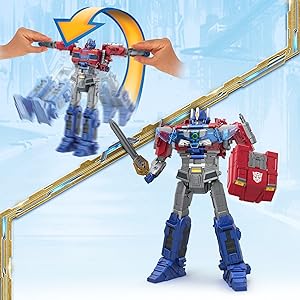 Figura de acción transformers one power flip optimus prime orion pax