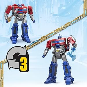Figura de acción transformers one power flip optimus prime orion pax