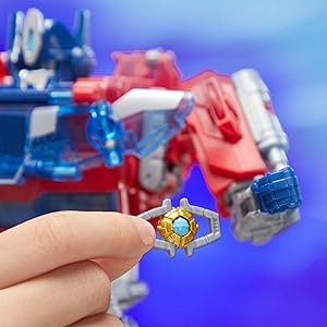 Figura de acción transformers one power flip optimus prime orion pax