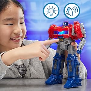 Figura de acción transformers one power flip optimus prime orion pax